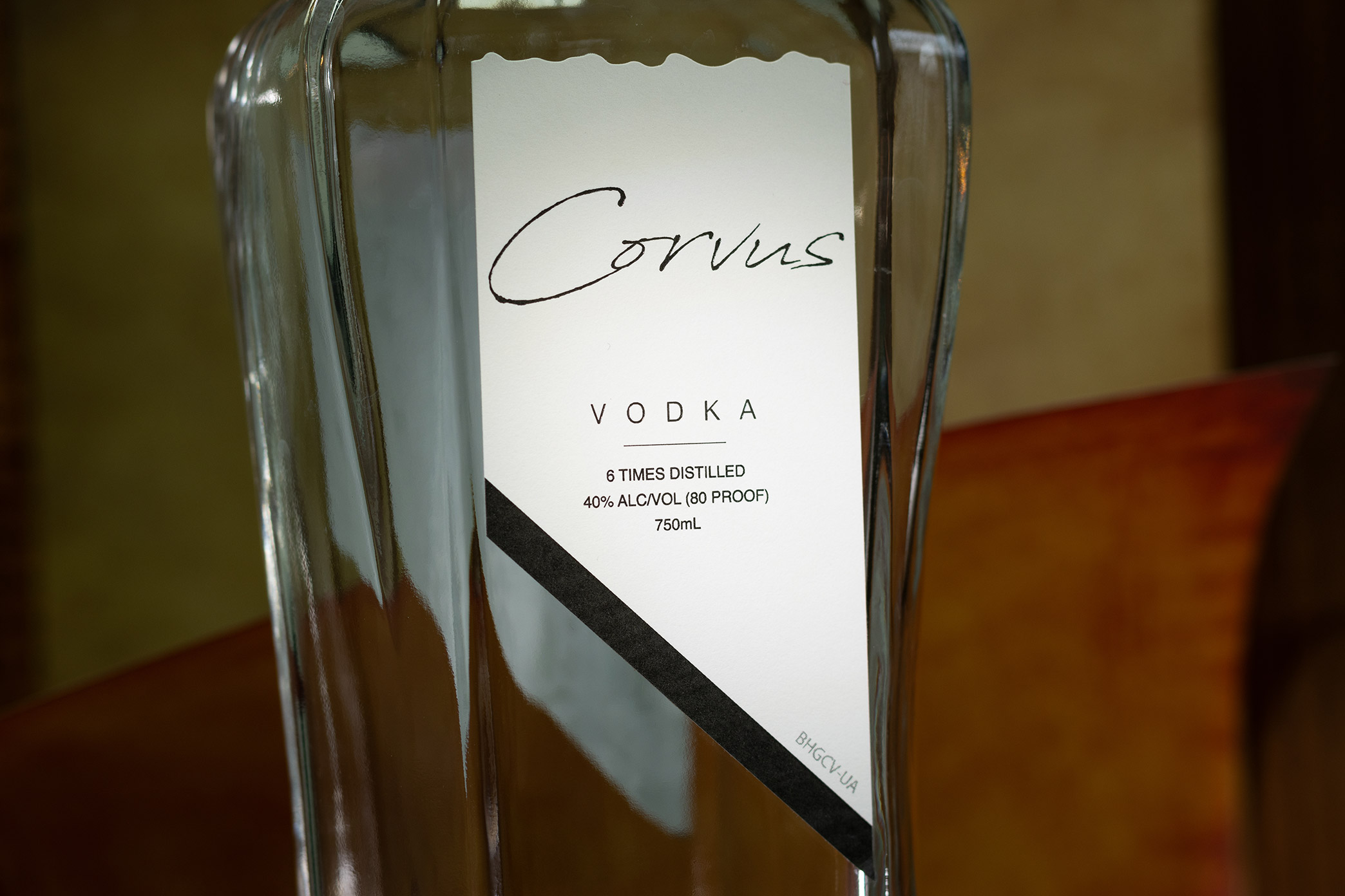 Corvus Vodka Bottle - Spearhead Global
